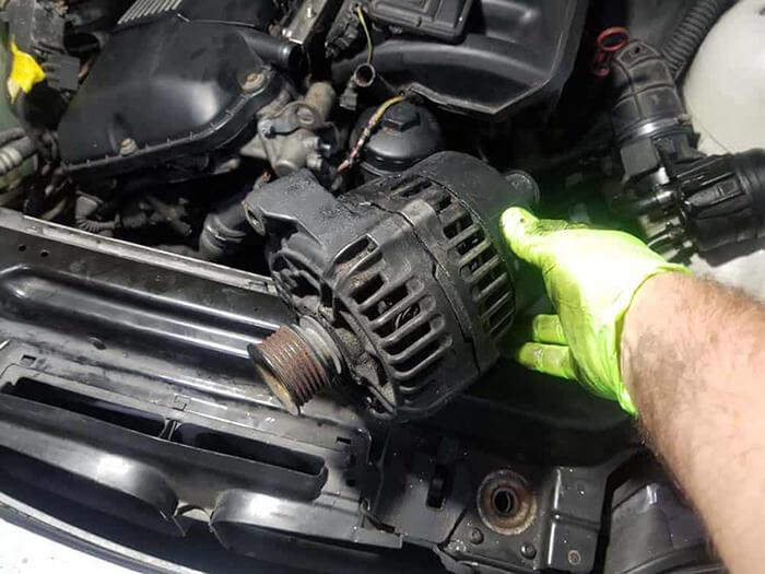 bmw serpentine belt replacement